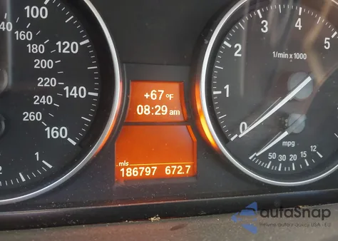 2009 BMW 328I из США, поврежденный, VIN WBAPH73519A174915